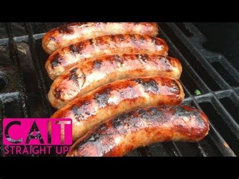 How To Cook Brats On The Grill | Cait Straight Up - YouTube | How to ...