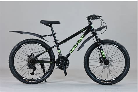 Купить Велосипед AIRO BIKE MTI324 24 дюйм 2023 13 дюймов зеленый в ...