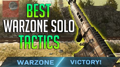 Best Warzone Solo Tactics How To Win Call Of Duty Warzone Solos Tips