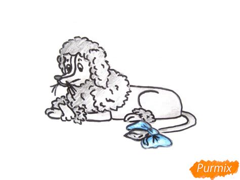 Как нарисовать Артемона из Буратино поэтапно 3 урока