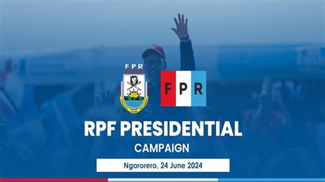 RPF Presidential Campaign Muhanga 24 June 2024 YouTube