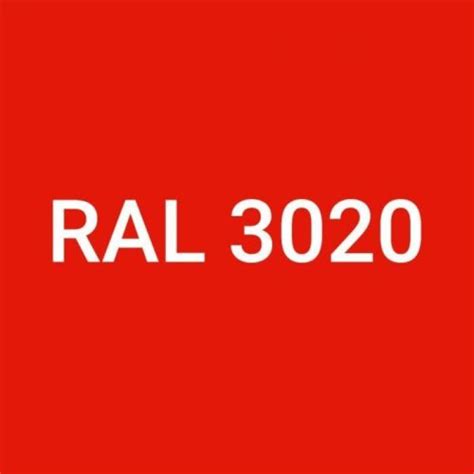 RAL 3020 - TRAFFIC RED : Euroresins | More than 40 years in the ...