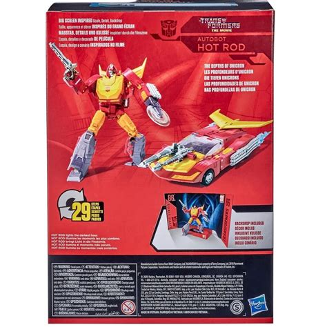 Mavin Transformers Studio Series Voyager Autobot Hot Rod The Animated Movie MIB