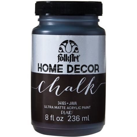 Folkart Home Decor Chalk Paint 8oz Java 1 Count Fred Meyer