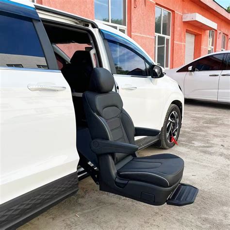 Electric Swivel Lifting Car Seat For Mpv Suv With Loading 150kg China Swivel Car Seat And