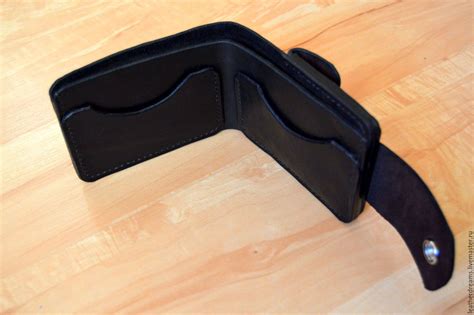 Купить или заказать Кошелек из натуральной кожи Стабильность в интернет ...