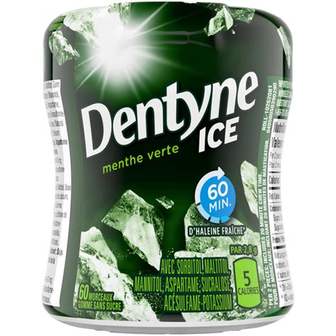 Dentyne Ice Menthe Verte Flacon Dentyne Canada