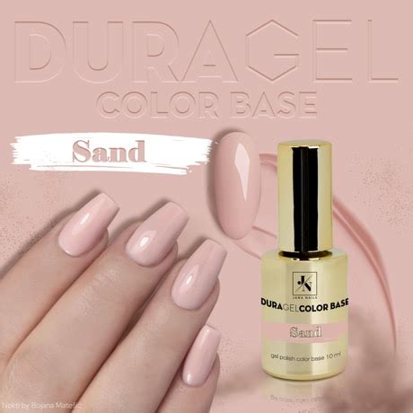 Duragel Gel Polish Base In Color Sand Jana Nails Ireland