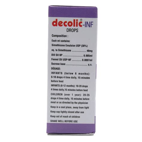 Decolic Infant Oral Drop 30 Ml Price Uses Side Effects Composition Apollo Pharmacy