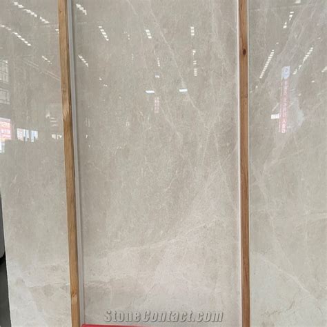 Aran Beige White Extra Marble Slab Tiles From China Stonecontact