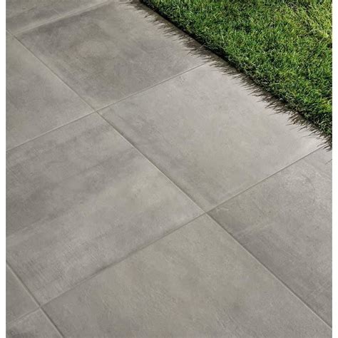 Gres Antiscivolo Esterno Effetto Cemento Grigio X Entropia Domceramiche