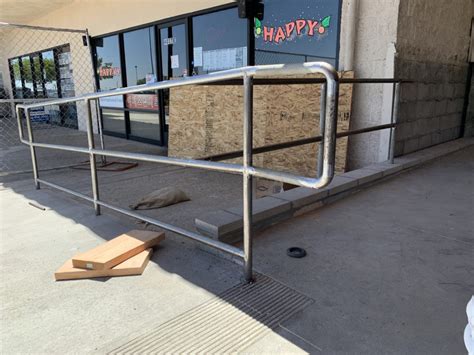 Ada Compliance Concrete Ramp Prestige Construction Company Llc