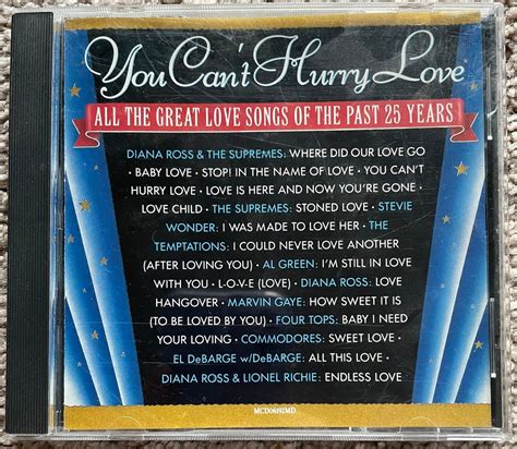 1986 You Cant Hurry Love All The Great Love Songs Of The Etsy