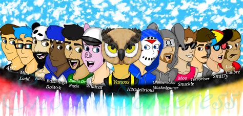 Vanoss Crew By Snow Sorceress On Deviantart