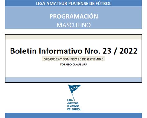 Programación T CLAUSURA Masculino TA FECHA PRIMERA A PRIMERA B Y T ASCENSO Liga Amateur