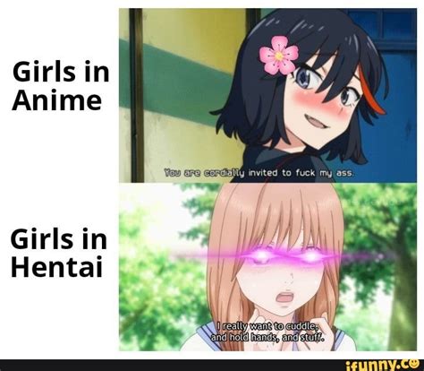 Girls In Anime Girls In Hentai To Fuck My Rand Hold IFunny