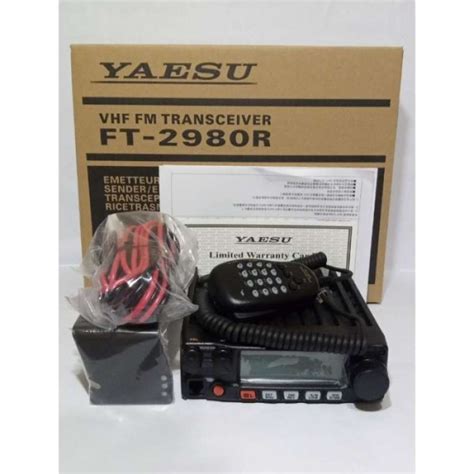 Promo Rig Yaesu Ft 2980 Ft 2980R E Vhf Pengganti Yaesu 2900 R Vhf