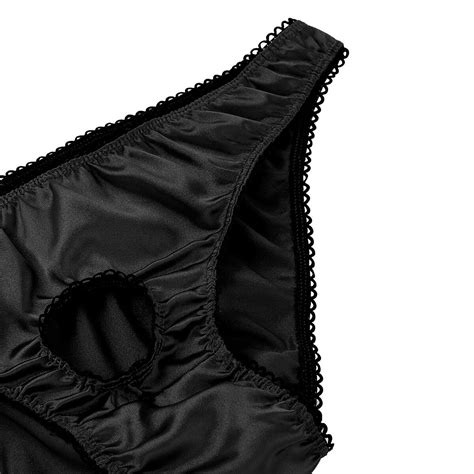 Sexy Herren Slip mit Penis öffnung Low Rise Sissy Bikini Slips Unterhosen Panty eBay