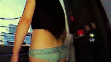 Hot Pants Babes On The Roof Top