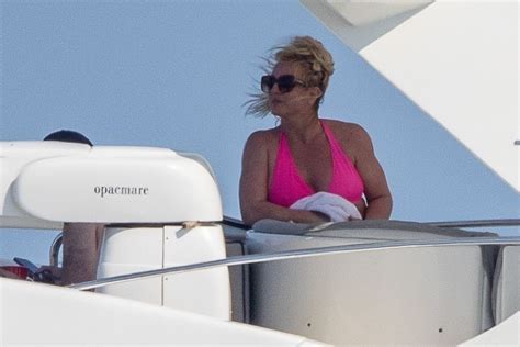 BRITNEY SPEARS In Bikini At A Yacht In Cabo San Lucas 06 20 2023 HawtCelebs