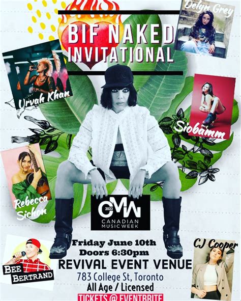 Bif Naked Tickets 2023 Concert Tour Dates Details Bandsintown