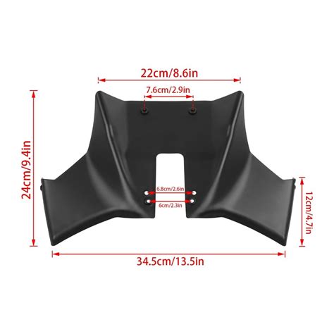 For Suzuki Gsx S Gsx S Gsx S Motorcycle Front Spoiler Frontal Sport Naked Downforce