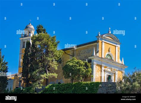 Church St George Portofino Liguria Italy Hi Res Stock Photography And