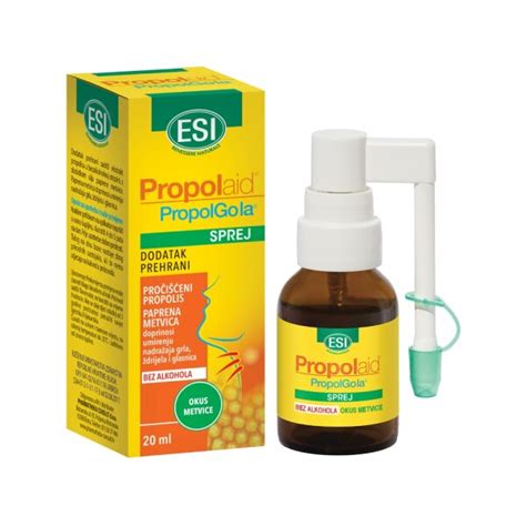 Esi Propolaid PropolGola Sprej Za Grlo 20 Ml