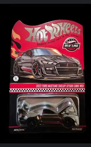 Hot Wheels Rlc Ford Mustang Shelby Gt500 Red Line Club Cinza Escuro