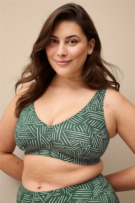 Ellos Bikini Bh Arlette Gr N Bikinitoppe Ellos Dk