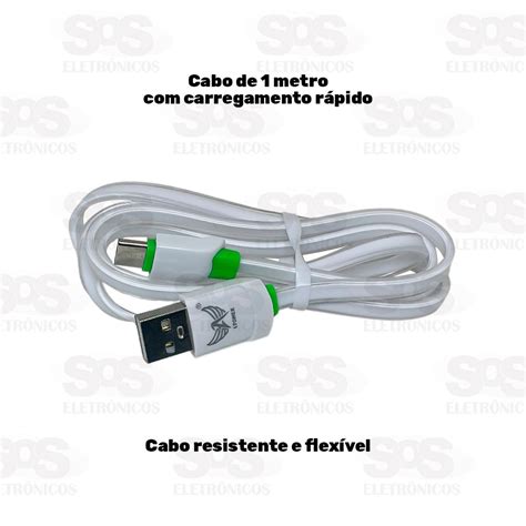 Cabo De Dados Micro USB V8 1 Metro Altomex AL 305 V8