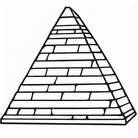 The Pyramid Coloring Page Download Print Or Color Online For Free