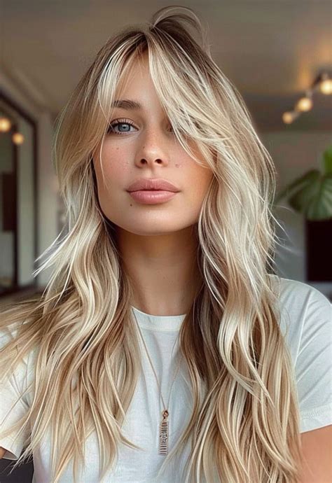 Pin By Blair Waldo On My Steez Long Blonde Hair Cuts Long Blonde Hair Blonde Layered Hair