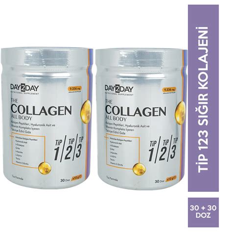 Day2Day The Collagen All Body 300 Gr 1 Alana 1 Bedava | Nar Ecza