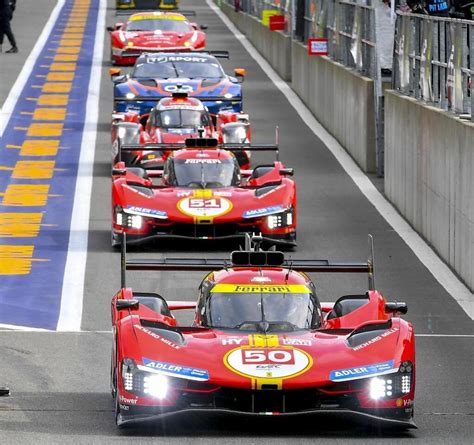 En Images Les Hypercars Sur La Piste De Spa Francorchamps Le Mans