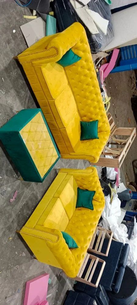 Seater Rectangular Designer Sofa Set At Rs Set In