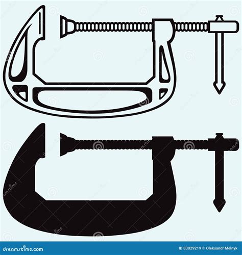 Эскиз струбцины (Много фото) - drawpics.ru