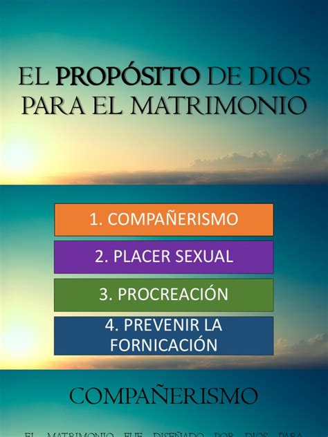 Cual Es El Proposito De Dios Para El Matrimonio 2024