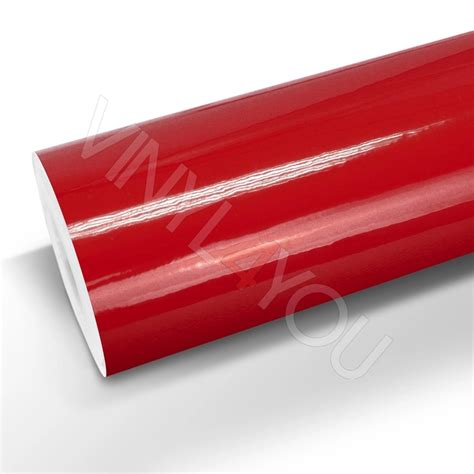 Пленка супер глянцевая красная - Купить в Москве