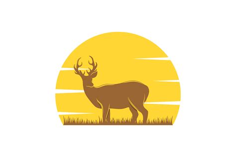 Deer Logo Graphic by skyacegraphic0220 · Creative Fabrica