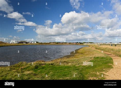 Sturt Pond Nature Reserve Milford On Sea Hampshire Uk Stock Photo