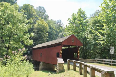 Longdon Covered Bridge Jon Dawson Flickr