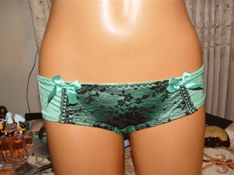 Vintage Bikini Panty Second Skin Size Medium Green Gem