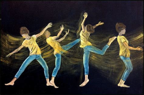 peinture etude du mouvement