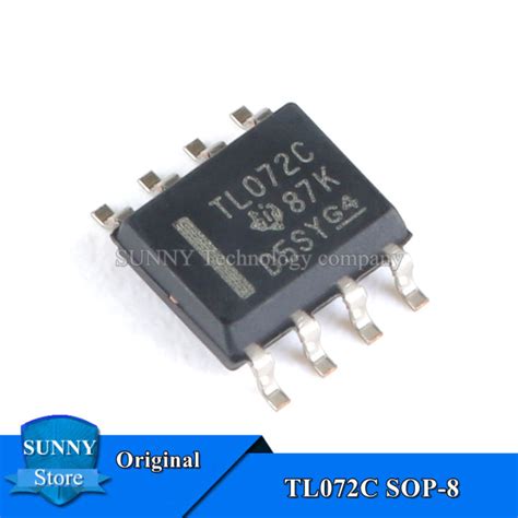 10Pcs Original TL072CDR SOP 8 TL072C SOP8 Dual JFET Input Universal