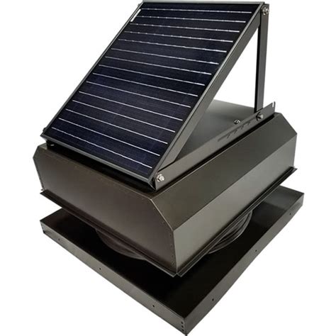 Hvacquick Attic Breeze Cma Series Curb Mounted Solar Attic Fans With