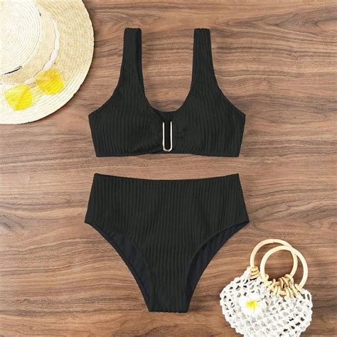 Duowei Swimsuit For Women Tummy Control Sexy Bikini Swimsuit