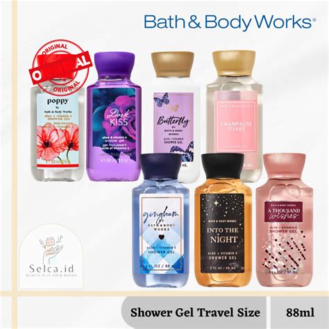 Jual BBW Shower Gel Travel Size 88ml Bath Body Works Shopee Indonesia