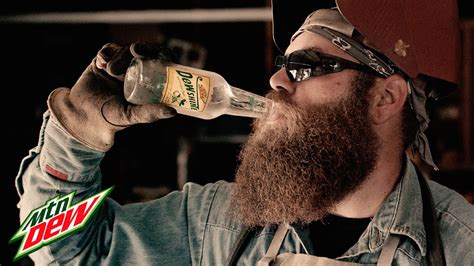 Welder Let Your Beard Down Mountain Dew Youtube