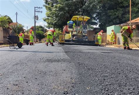 Prefeitura Realiza Etapa Do Programa Asfalto Novo Em Diversos Pontos